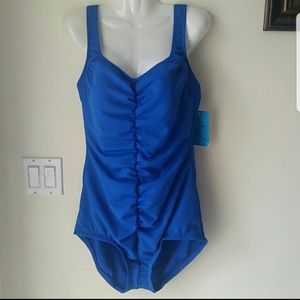 Azul of Maxine of Hollywood swimwear